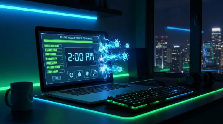 بهترین زمان اسکن کامل آنتی‌ویروس؛ چه ساعتی امنیت سیستم تضمین می‌شود؟!